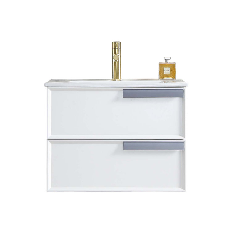 Blossom 24'' Wall Mounted Single Bathroom Vanity with Sink Wayfair Canada